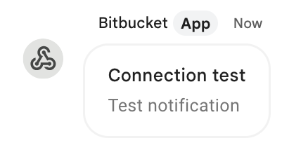 Test connectivity result