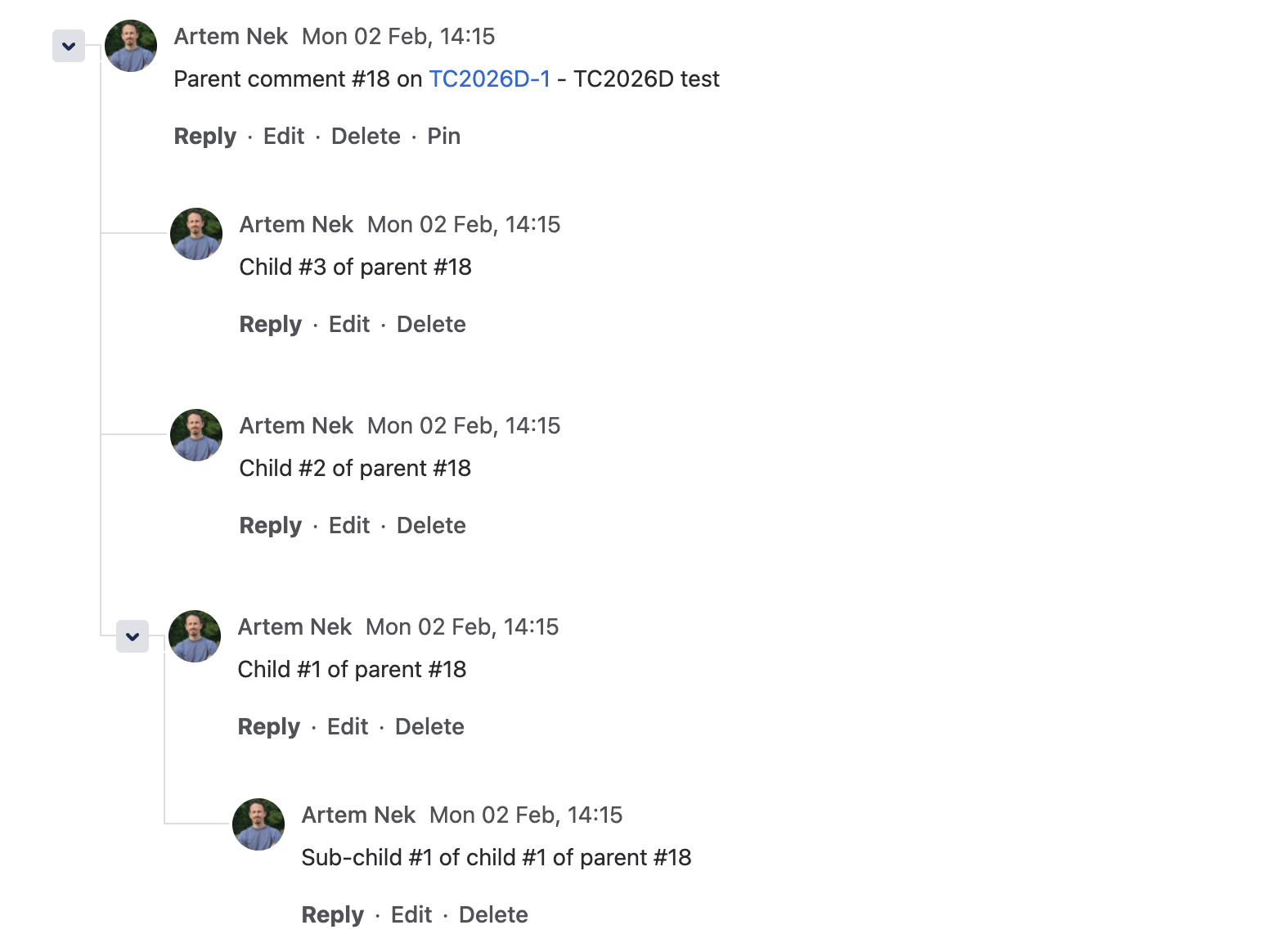 Comments After Cleanup